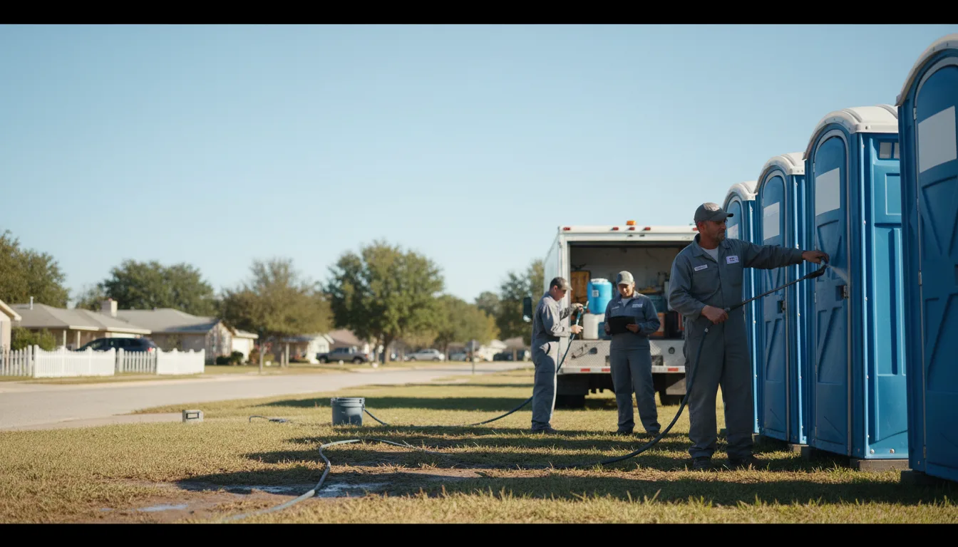 Long-Term Portable Toilet Rental in West Point, AR near me